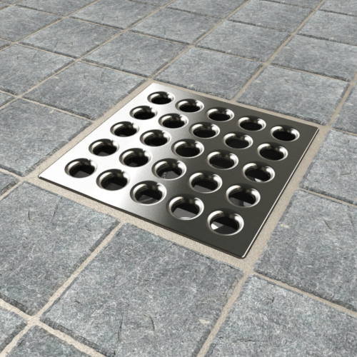 PRO Drain Cover - Brushed Nickel