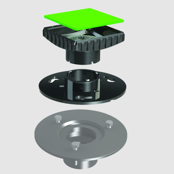 AB&A Adapter Kit - AB&A Plate and Ebbe Square Riser