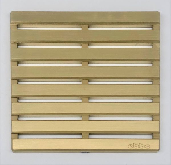 PARALLEL - Brushed Gold - Unique Drain Cover