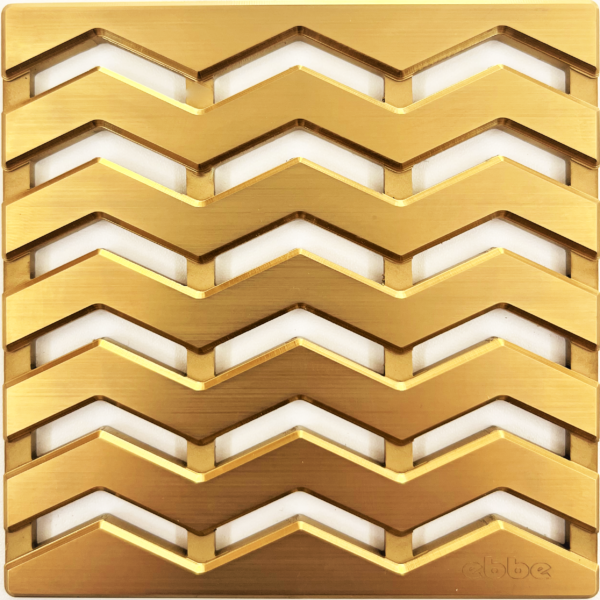 TREND - Brushed Gold - Unique Drain Cover